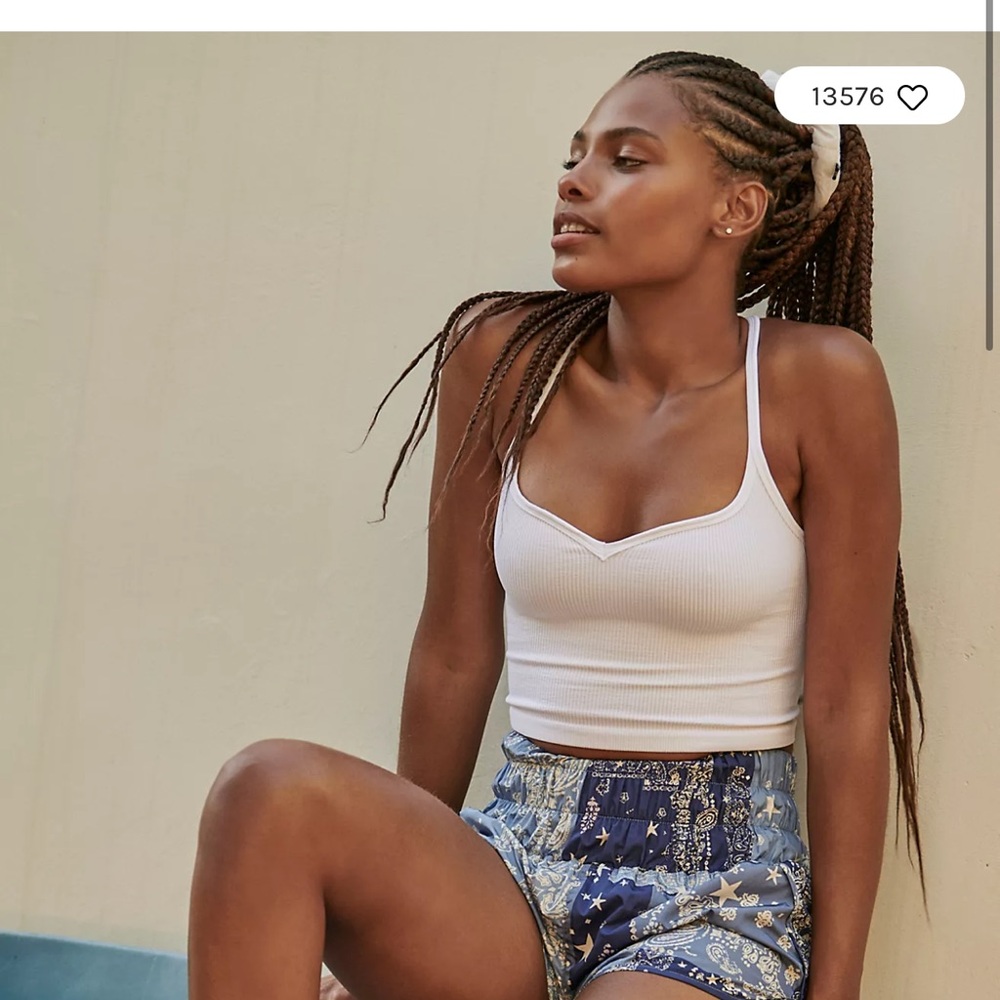 Happiness Runs Sweetheart Crop Tank - FP Movement